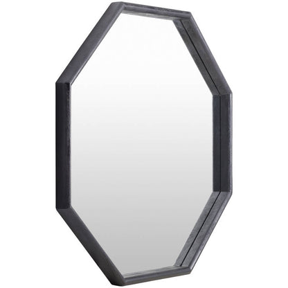 Shermika Cottage Black Wall Mirror