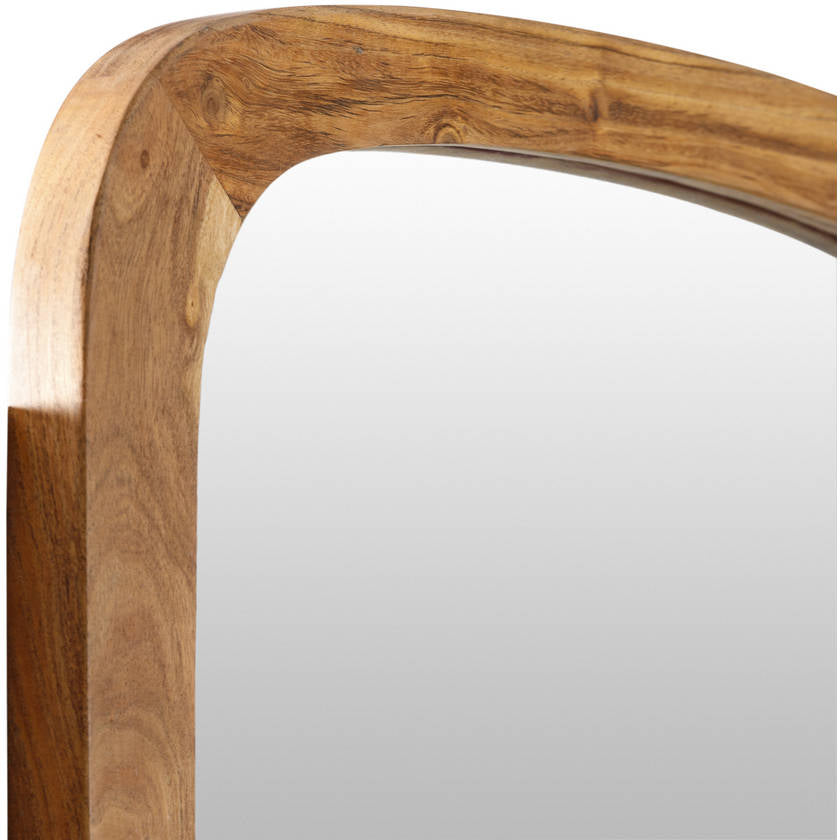 Tess Modern Brown Wall Mirror