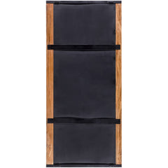 Roshundra Traditional Dark Brown Wall Mirror