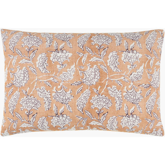 Alesia Brown/White Pillow Cover