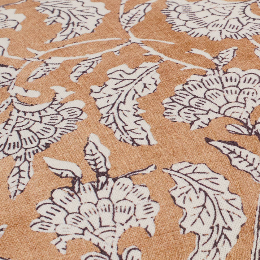 Alesia Brown/White Pillow Cover