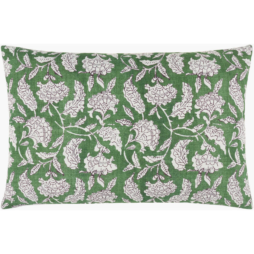 Alesia Medium Green Pillow Cover