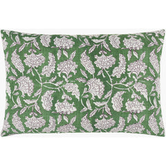 Alesia Medium Green Pillow Cover