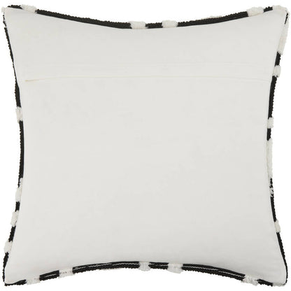 Charish White/Black Pillow Cover