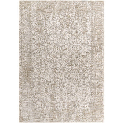 Beth Traditional Cream Area Rug - Vivir x Livabliss