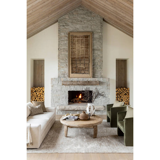 Beth Traditional Dusty Sage Area Rug - Vivir x Livabliss