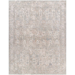 Crossett Traditional Sterling Grey Area Rug