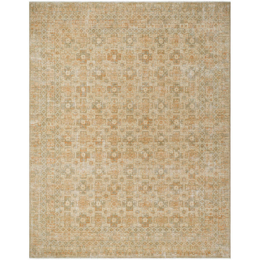 Benjamine Traditional Light Beige/Tan Area Rug