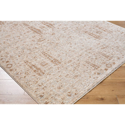 Aften Traditional Tan Area Rug