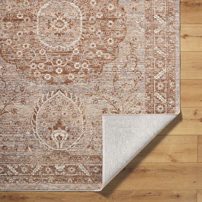 Bijan Traditional Brown Area Rug
