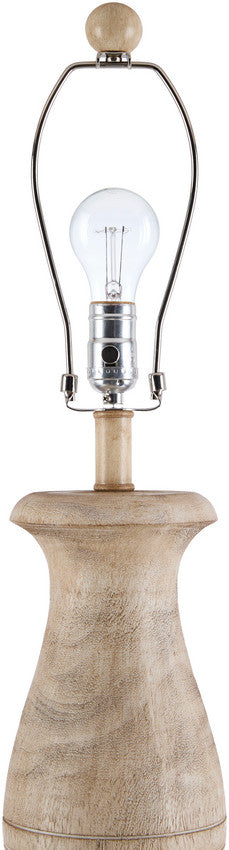 Yaser Traditional Brown Floor Lamp
