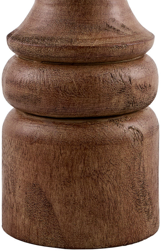 Tye Traditional Dark Brown Table Lamp