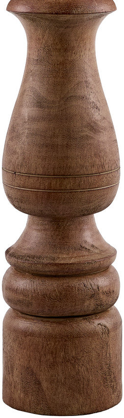 Tye Traditional Dark Brown Table Lamp