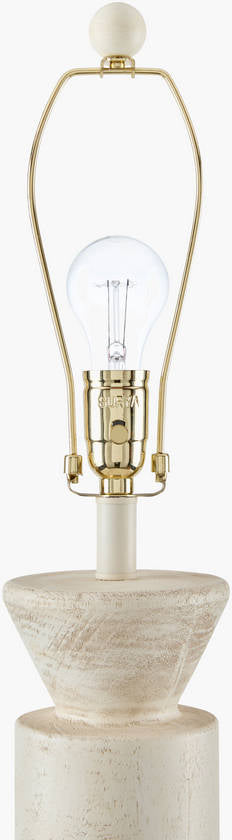 Avrohom Cottage White Table Lamp