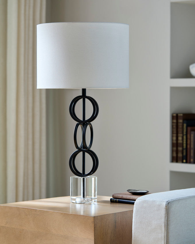 Koplik Modern White Table Lamp