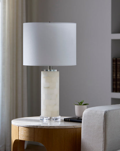 Marivel Traditional Cream Table Lamp