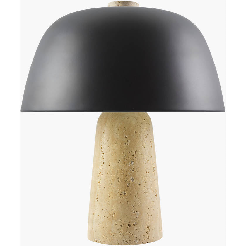 Lekeisha Modern Black/Beige Table Lamp