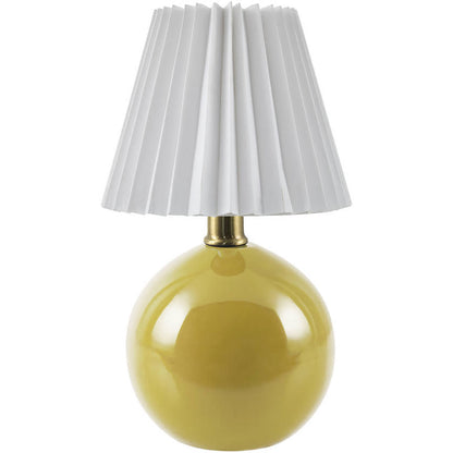 Travarus Modern Bright Yellow Table Lamp
