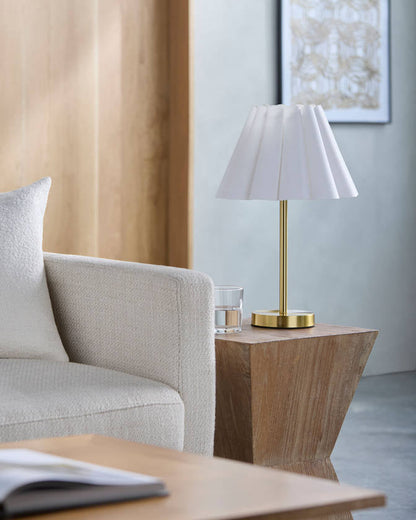 Rocio Modern White Table Lamp