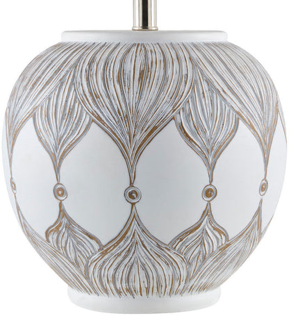 Neena Global White Table Lamp
