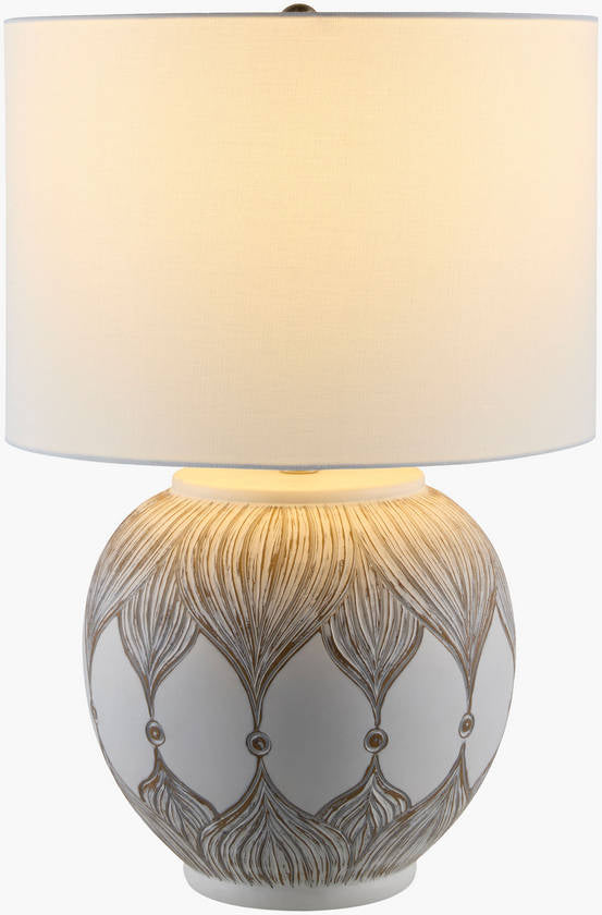 Neena Global White Table Lamp