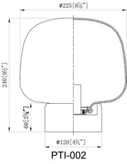 Veena Modern White/Beige Table Lamp