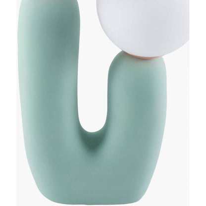 Bartley Cottage Green Table Lamp