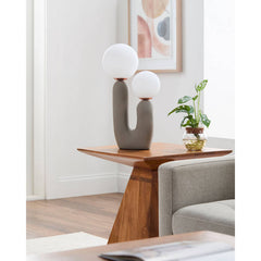 Bartley Cottage Gray Table Lamp