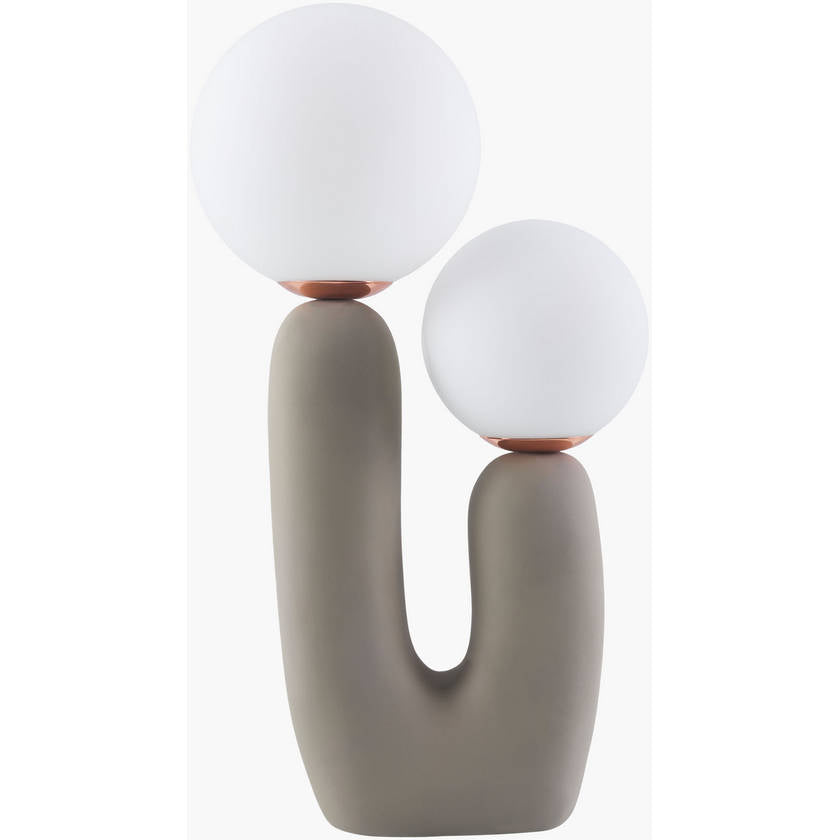 Bartley Cottage Gray Table Lamp