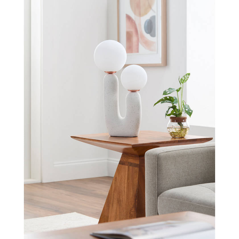 Bartley Cottage White Table Lamp