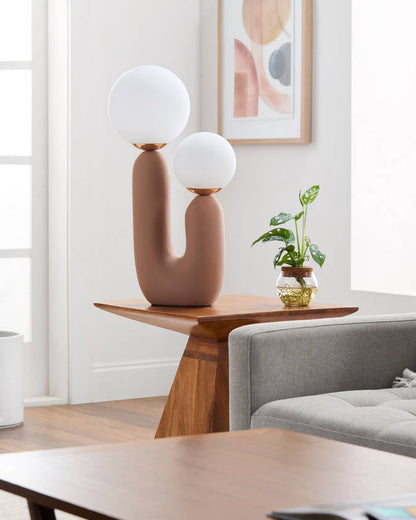 Laurissa Modern Terracotta Table Lamp