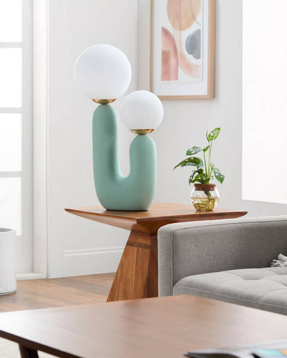 Laurissa Modern Green Table Lamp