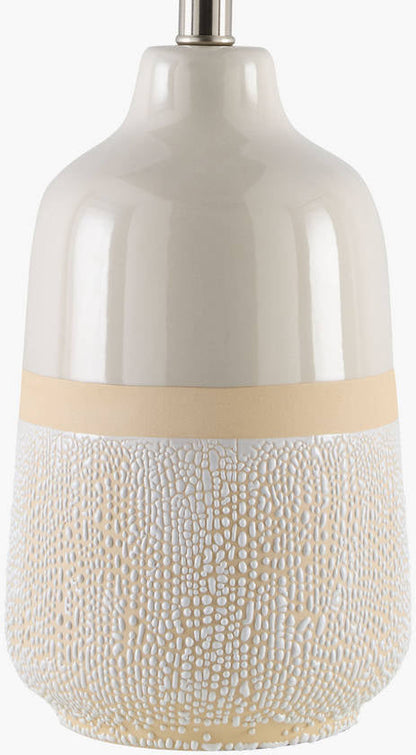 Alban Global White Table Lamp