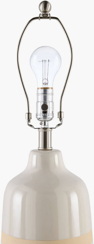 Alban Global White Table Lamp