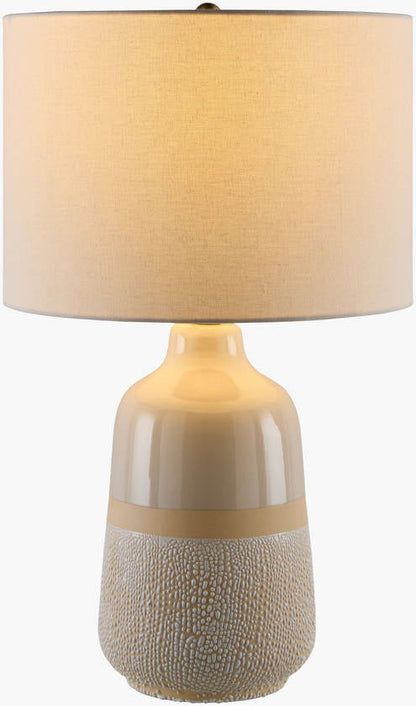 Alban Global White Table Lamp