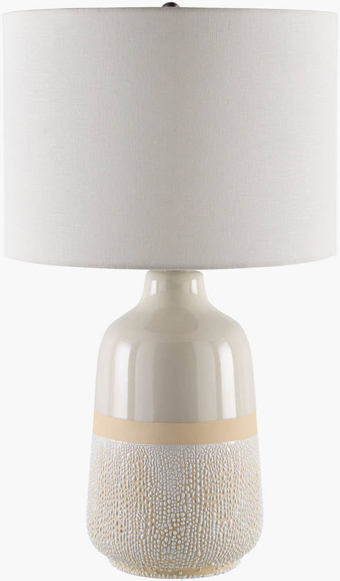 Alban Global White Table Lamp