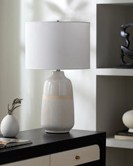 Sulzberg Global White Table Lamp