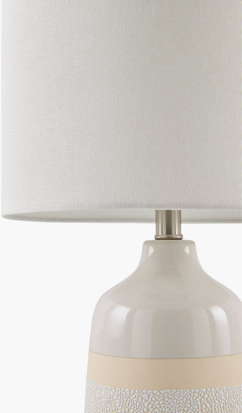 Vien Global White Table Lamp