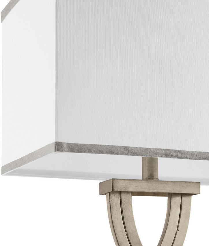 Naim Traditional Metallic - Silver Table Lamp