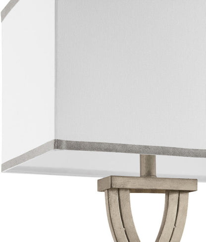 Naim Traditional Metallic - Silver Table Lamp