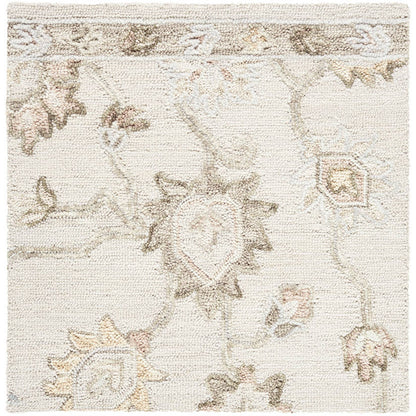 Aesha Traditional Off-White Area Rug