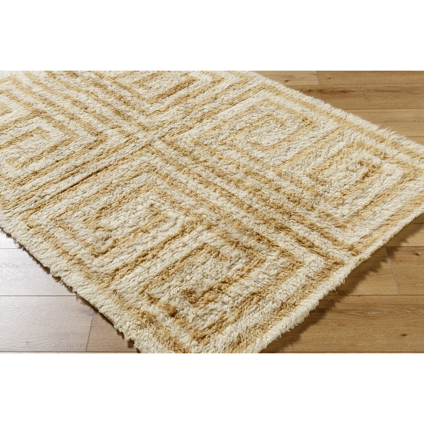 Shalise Cottage Desert Tan Area Rug