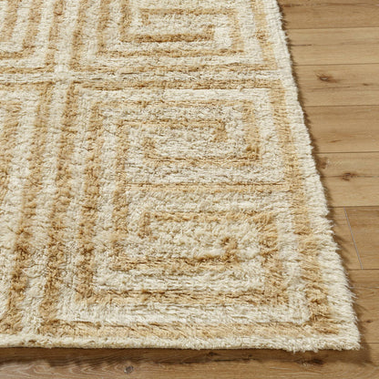 Shalise Cottage Desert Tan Area Rug
