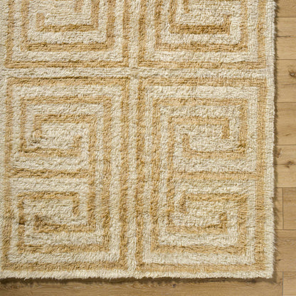 Shalise Cottage Desert Tan Area Rug