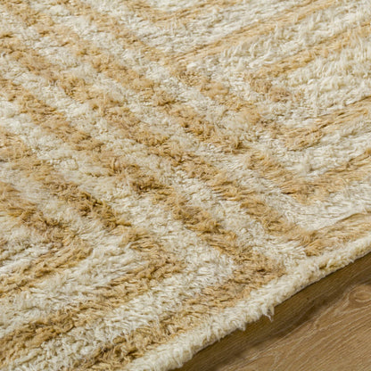 Shalise Cottage Desert Tan Area Rug