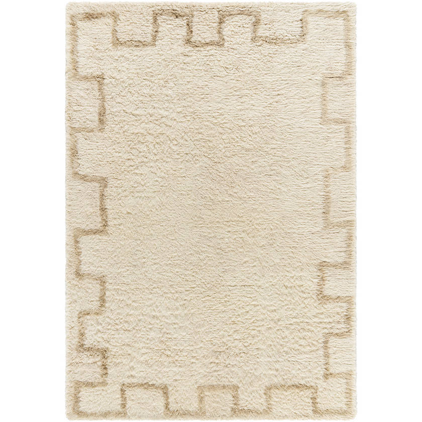 Lyndse Global Khaki Area Rug