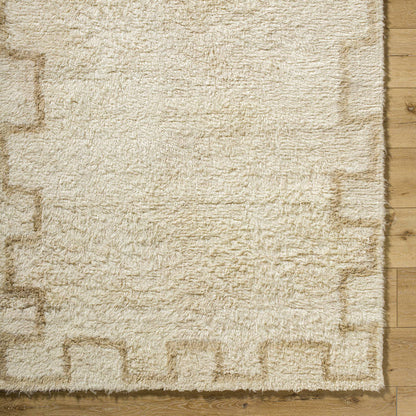 Lyndse Global Khaki Area Rug