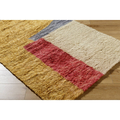 Dwarsdiep Modern Camel Area Rug