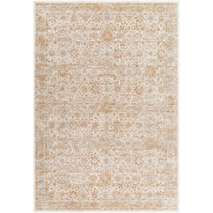 Cassy Traditional Cream/Tan Area Rug