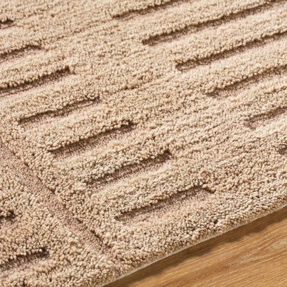 Dadrian Modern Khaki Washable Area Rug